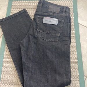 Alberto Jeans NWT 36 x 34 Brown T 400 Mode…